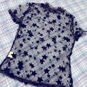 Black shear star top
